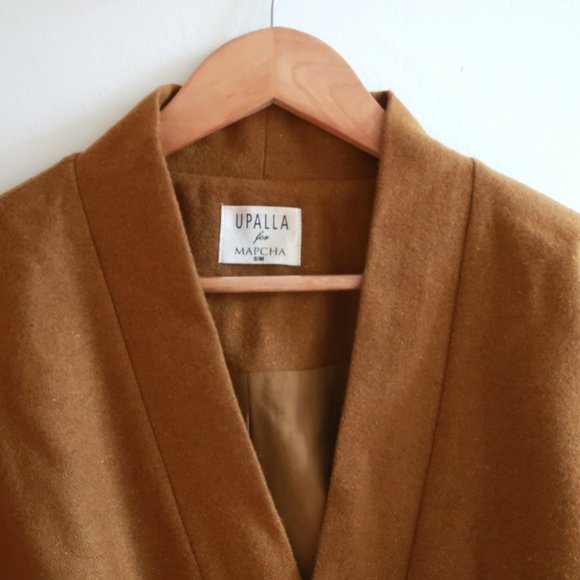 Cropped Wool Coat - Picture 3 of 4